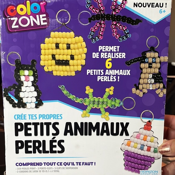 New Kids Color Zone Create Your Own DIY Bead Pets Kit Ages 6+ - Picture 2 of 3